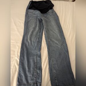 Seraphine size 6 tall maternity wide leg pants